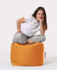 Atelier Del Sofa Zahradní taburet Square Pouf - Orange, Oranžová