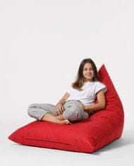 Atelier Del Sofa Zahradní sedací vak Pyramid Big Bed Pouf - Red, Červená