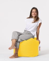 Atelier Del Sofa Zahradní taburet Square Pouf - Yellow, Žlutá