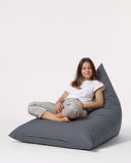 Atelier Del Sofa Zahradní sedací vak Pyramid Big Bed Pouf - Fume, Kouřová