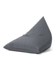 Atelier Del Sofa Zahradní sedací vak Pyramid Big Bed Pouf - Fume, Kouřová