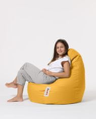 Atelier Del Sofa Zahradní sedací vak Drop L - Yellow, Žlutá