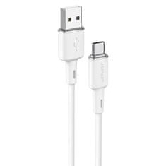 shumee Kabel USB - USB-C 3A 1,2m bílý