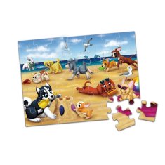 Rappa Puzzle štěňata 35 velkých dílů