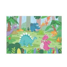 Rappa Puzzle s dinosaury 24 dílků 50 x 34 cm