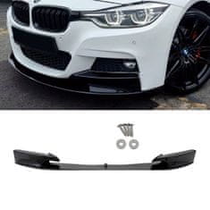 Protec  Spoiler pod přední nárazník BMW F30 F31 černý lesklý 2011-2017