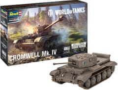 Revell Cromwell Mk. IV, Plastic ModelKit World of Tanks 03504, 1/72