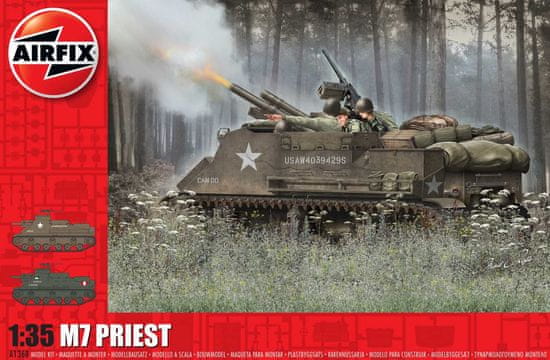 Airfix M7 Priest, Classic Kit A1368, 1/35