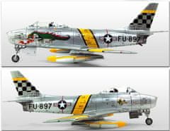 Academy North American F-86F Sabre, USAF, válka v Koreji, Model Kit 12546, 1/72