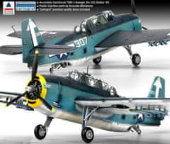 Academy Grumman TBF-3 Avenger, USS Bunker Hill (CV-17), Model Kit 12285, 1/48