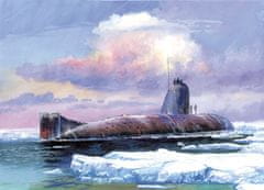 Zvezda sovětská jaderná ponorka K-3 Leninskij Komsomol, Model Kit 9035, 1/350