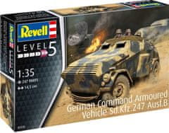 Revell German Command Armoured Vehicle Sd.Kfz.247 Ausf.B, ModelKit 03335, 1/35