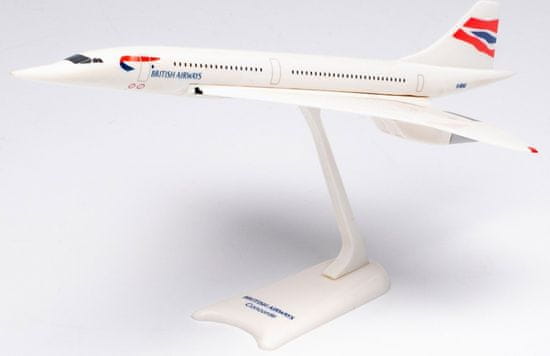 Herpa Concorde, British Airways "United Kingdom - Union Jack" Colors, Velké Británie, 1/250