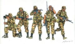 Italeri figurky americká pěchota, (1980s), Model Kit 6168, 1/72