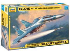 Zvezda Suchoj Su-27 UB "Flanker-C", Model Kit 7294, 1/72