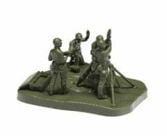 Zvezda figurky sovětský 120 mm minomet s obsluhou, Wargames (WWII) 6147, 1/72