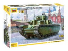 Zvezda T-35, sovětská armáda, Model Kit 5061, 1/72