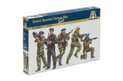 Italeri figurky SPETSNAZ – Ruské speciální vojenské síly, (1980s), Model Kit 6169, 1/72