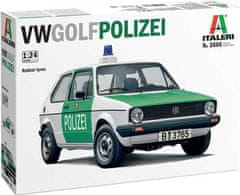 Italeri VW Golf "POLIZEI", Model Kit auto 3666, 1/24