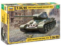 Zvezda T-34/85, Model Kit 3687, 1/35