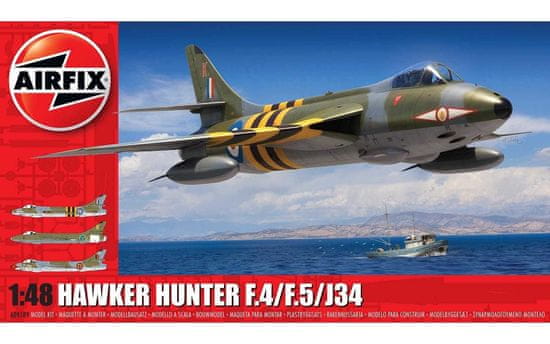 Airfix Hawker Hunter F.4/F.5/J.34, Classic Kit A09189, 1/48