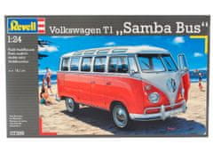 Revell Volkswagen T1 SAMBA BUS, ModelKit 07399, 1/24