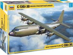 Zvezda Lockheed Martin C-130J Super Hercules J-30, Model Kit letadlo 7324, 1/72