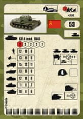 Zvezda KV-1 těžký tank s dělem 76 mm M1940 /F-34/, Wargames (WWII) 6190, 1/100