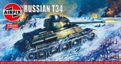 Airfix T-34, sovětská armáda, Classic Kit VINTAGE A01316V, 1/76