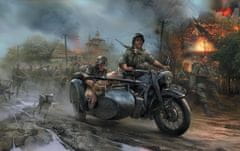 Zvezda motocykl BMW R12, Wargames (WWII) 6142, 1/72