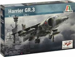 Italeri Hawker Harrier GR.3, RAF, Model Kit letadlo 1401, 1/72