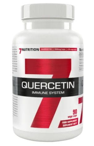 7Nutrition 7Nutrition Quercetin 90 cps, rostlinné extrakty z jerlínu japonského, aceroly, růže šípkové