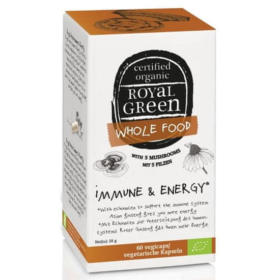 Royal Green Bio Imunita a energie 60 kapslí