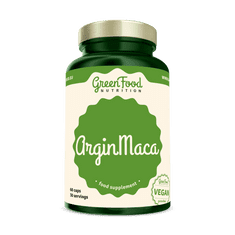 GreenFood Nutrition ArginMaca 60 kapslí