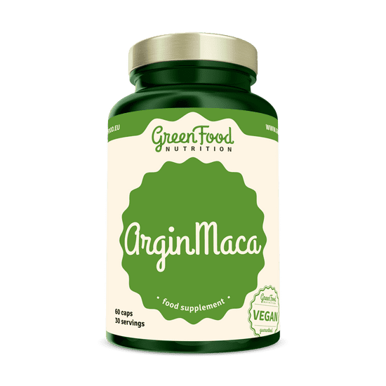 GreenFood Nutrition ArginMaca 60 kapslí