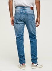 Pepe Jeans Modré pánské straight fit džíny Pepe Jeans Crane 33/34