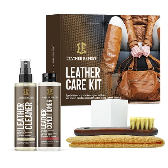 Leather Expert Care Kit - sada péče o kůži 2 x 100 ml