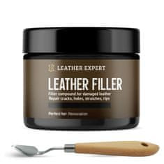 Leather Expert Filler Black - tmel na kůži černý 50 ml