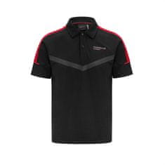 Porsche polo triko FANWEAR 22 černo-červené M