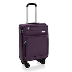 AVANCEA® Cestovní kufr GP9196 Dark purple 4W fialový S 58x38x24 cm