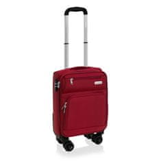 AVANCEA® Cestovní kufr GP9196 Red 4W XS červený 49x33x22 cm