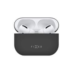 FIXED Ultratenké silikonové pouzdro Silky pro Apple Airpods Pro, černé