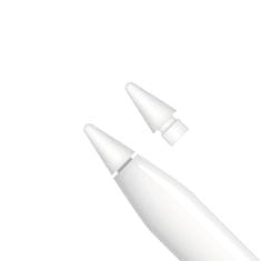 FIXED Náhradní hroty Pencil Tips pro Apple Pencil, 2ks, bílé