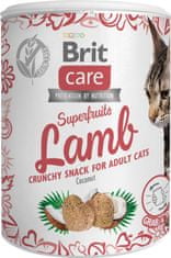 Brit Cat Snackkočičí pamlsky s jehněčím a kokosem, 100 g