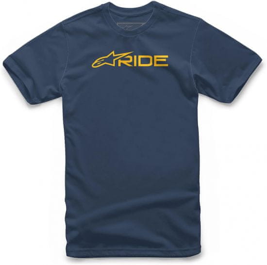 Alpinestars triko RIDE 3.0 navy/gold