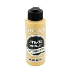 Aladine Metalická barva na všechny povrchy Cadence Hybrid Metallic 70 ml - gold zlatá