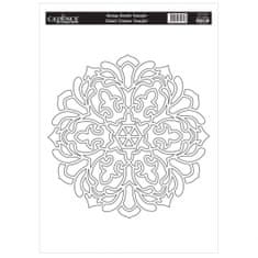 Aladine Transferový obrázek na textil Cadence 25 x 35 cm - Mandala 2