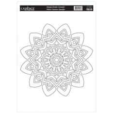 Aladine Transferový obrázek na textil Cadence 25 x 35 cm - Mandala 3