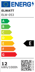 INNA Stropní svítidlo bílé LED 12W Plafon CCT 3000K-6000K 22cm