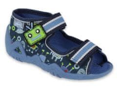 Befado chlapecké sandálky SNAKE 250P097 modré velikost 22